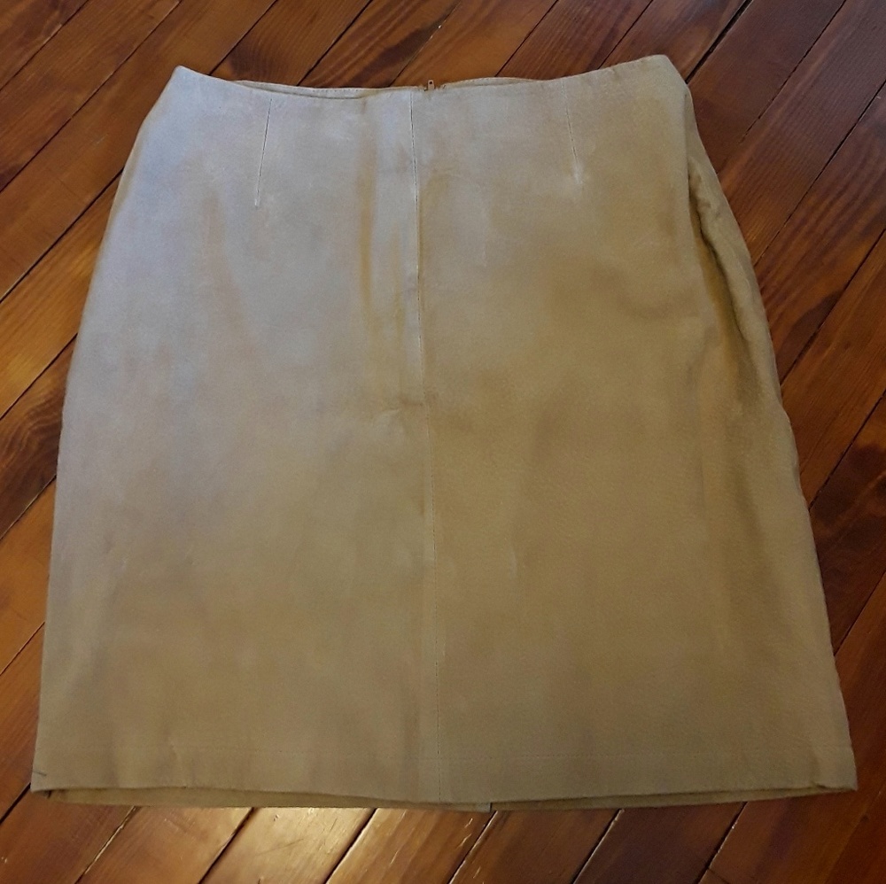 Ladies Suede Leather Skirt